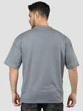 Men Oversized Cotton Printed Round Neck T Shirts