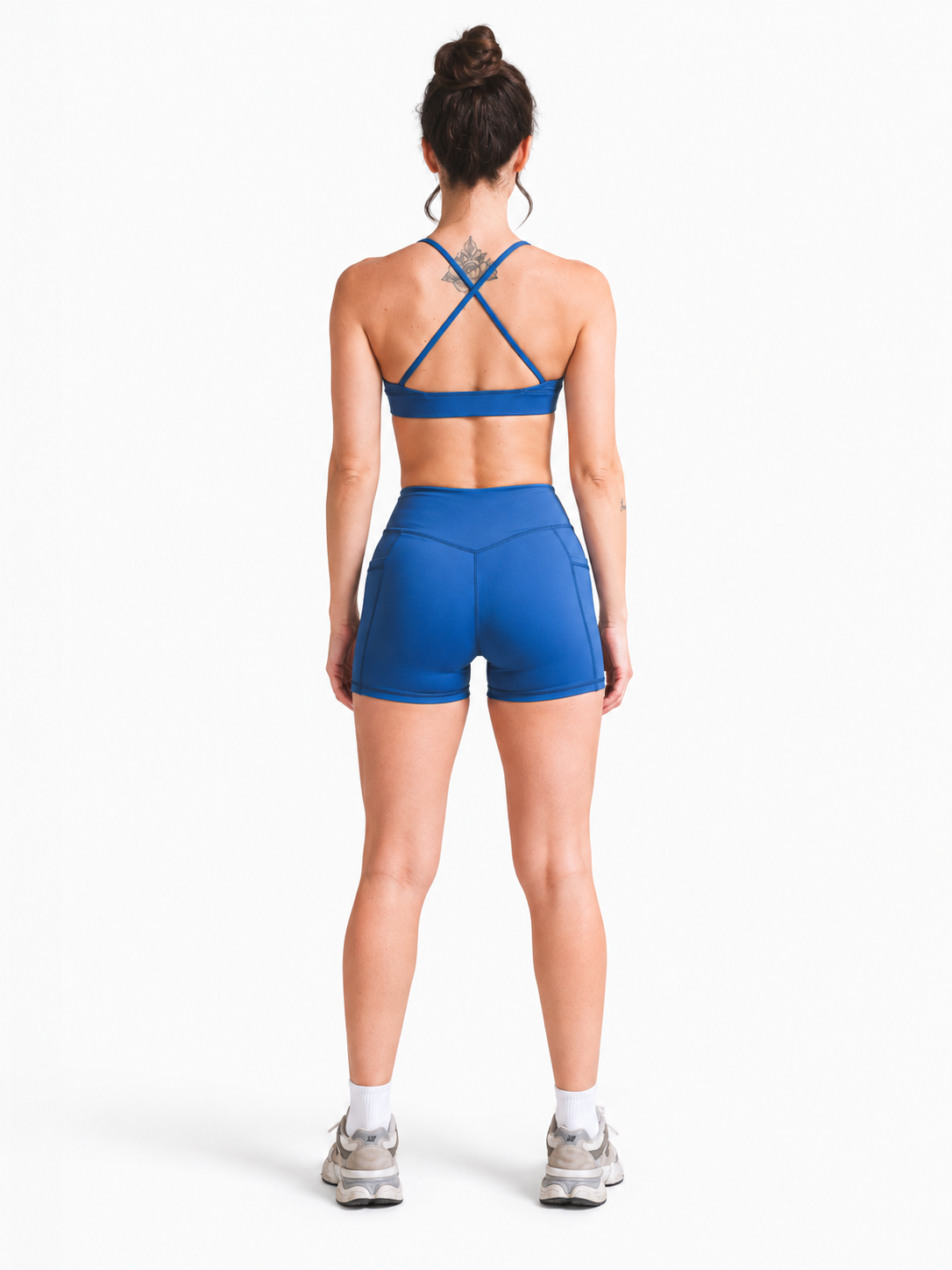 Women’s Seamless Workout Co-Ord Set Royal Blue