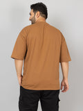 Men Plus Size Oversized Cotton Round Neck Tshirts