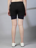 Women's Double Layered Sports Running Shorts | CHKOKKO