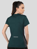 Women's Round Neck Active Wear Sports T-Shirt | CHKOKKO