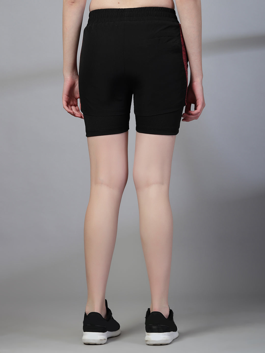Women’s Double Layer Running Sports Shorts Pack of 2