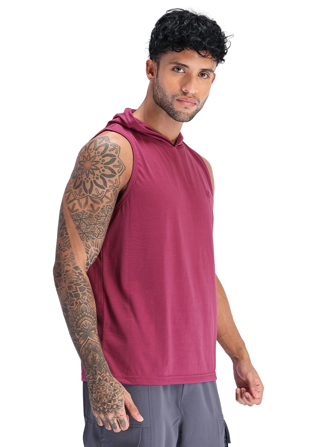 Men Onion Cotton Gym Tanktop Sleeveless Sports Vest