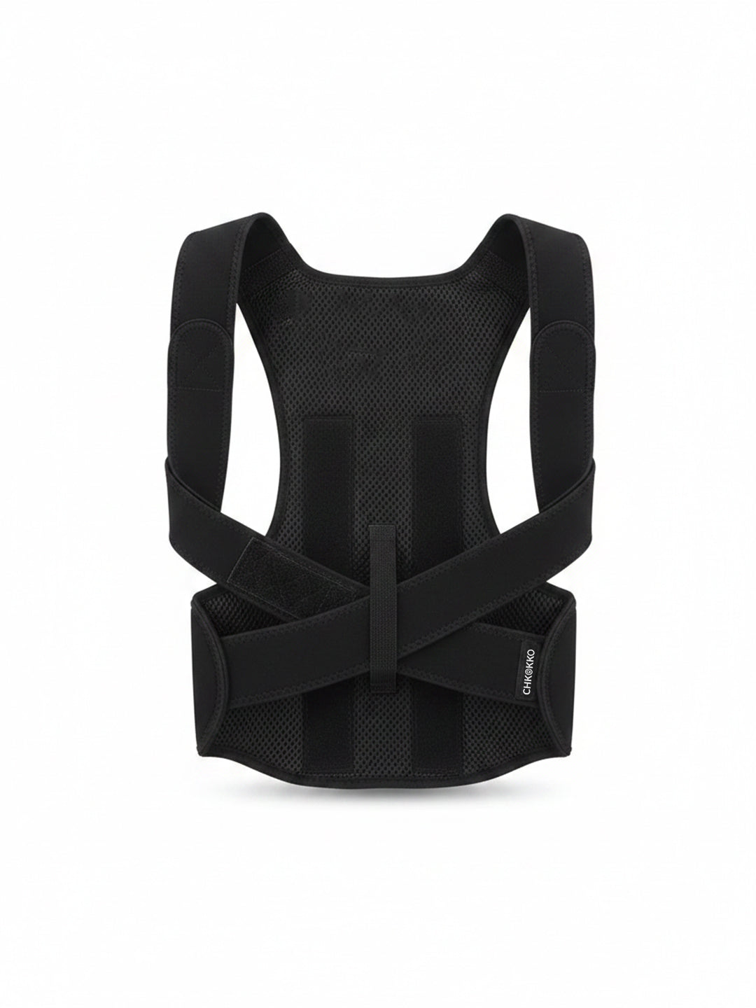 CHKOKKO Posture Corrector Belt for Men & Women | Adjustable Upper Back & Spine Support Brace