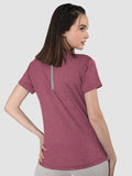 Women's Half Sleeve Dry Fit Gym T-Shirt | CHKOKKO