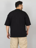 Men Plus Size Printed Oversized Half Sleeves T-Shirt