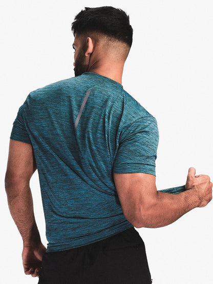 Men's Regular Dry Fit Half Sleeve T-Shirt Sea Green