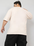 Men Plus Size Oversized Cotton Round Neck Tshirts