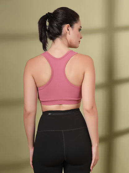 Women's Blended Padded Non-Wired Sports Bra