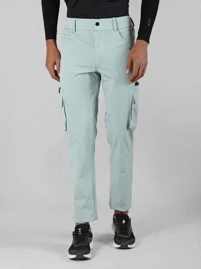 Men Light Green Everyday Active Cargo Trouser
