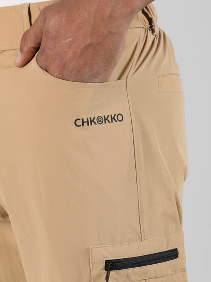 Men Camel Everyday Active Cargo Trouser