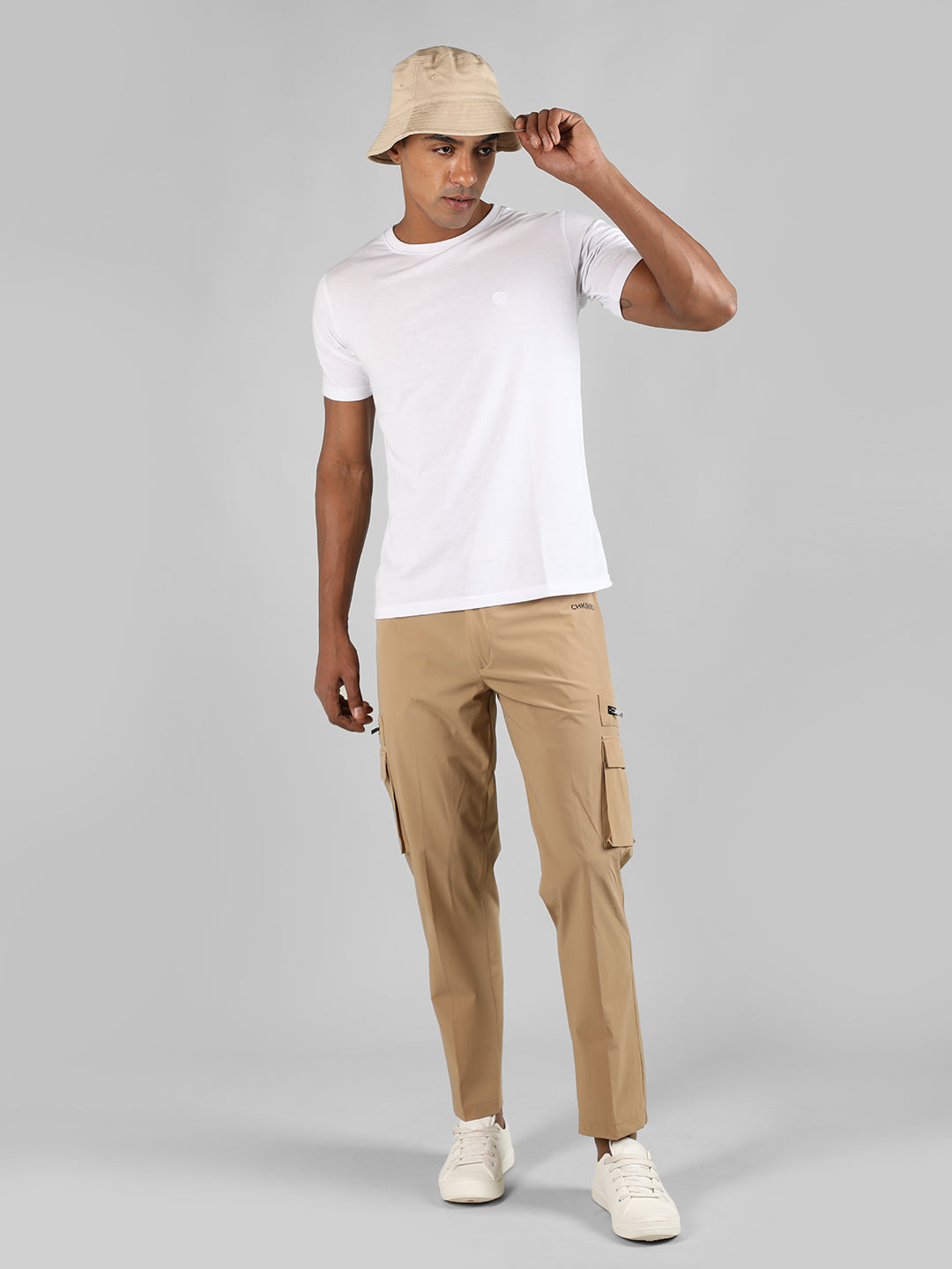 Men Camel Everyday Active Cargo Trouser