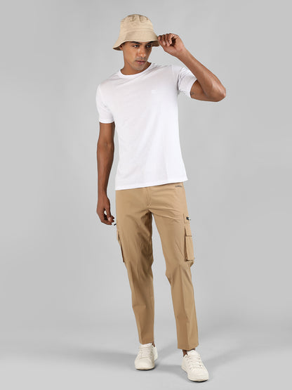 Men Camel Everyday Active Cargo Trouser