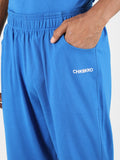 Men's Royal Blue Regular Co-Ord Set
