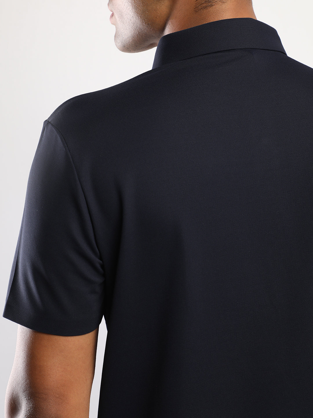 Men’s Navy Premium Polo Sports T-Shirt