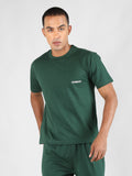 Men's Terry Cotton Loose Fit Half Sleeves T-Shirt | CHKOKKO