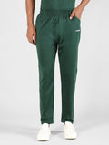 Men Dark Green Trackpant Lower with Pocket