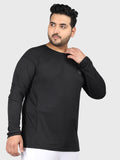 Men's Plus Size Full Sleeves Regular Dry Fit Sports T-Shirt