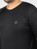 Men's Plus Size Full Sleeves Regular Dry Fit Sports T-Shirt