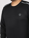 Men's Plus Size Full Sleeves Regular Dry Fit Sports T-Shirt