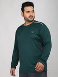 Men's Plus Size Full Sleeves Regular Dry Fit Sports T-Shirt