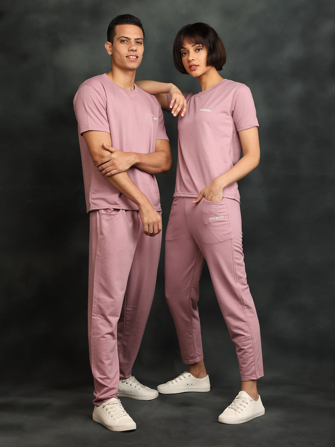 Couple Co-Ord Set - Pink