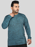 Men's Plus Size Full Sleeves Regular Dry Fit Sports T-Shirt