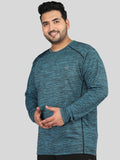 Men's Plus Size Full Sleeves Regular Dry Fit Sports T-Shirt