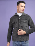 Men Winter Wear Regular Fit Corduory Jacket