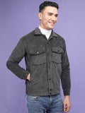 Men Winter Wear Regular Fit Corduory Jacket