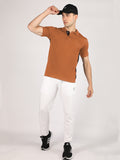 Men Regular Dry Fit Half Sleeve Polo T-Shirt | CHKOKKO