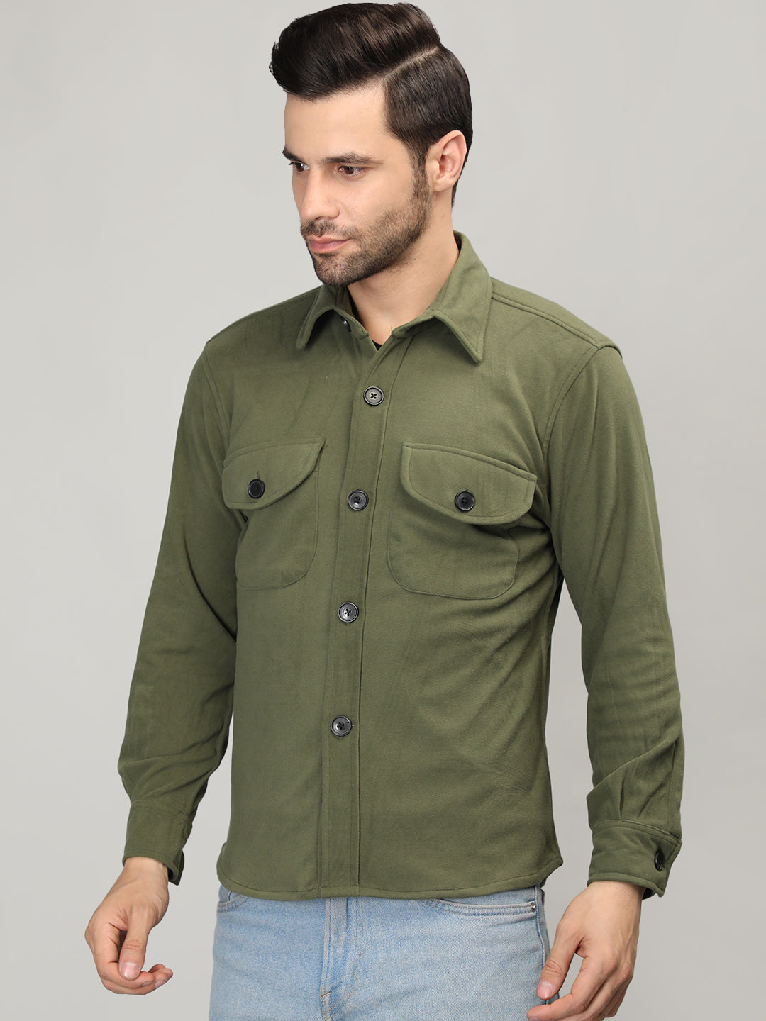 Men Stylish Shacket | CHKOKKO