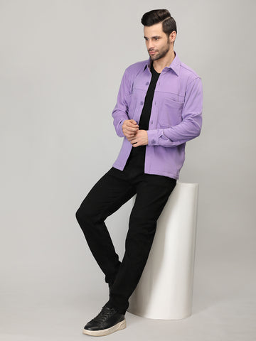 Men Stylish Winter Shacket | CHKOKKO