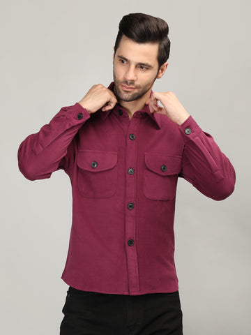Men Stylish Shacket | CHKOKKO