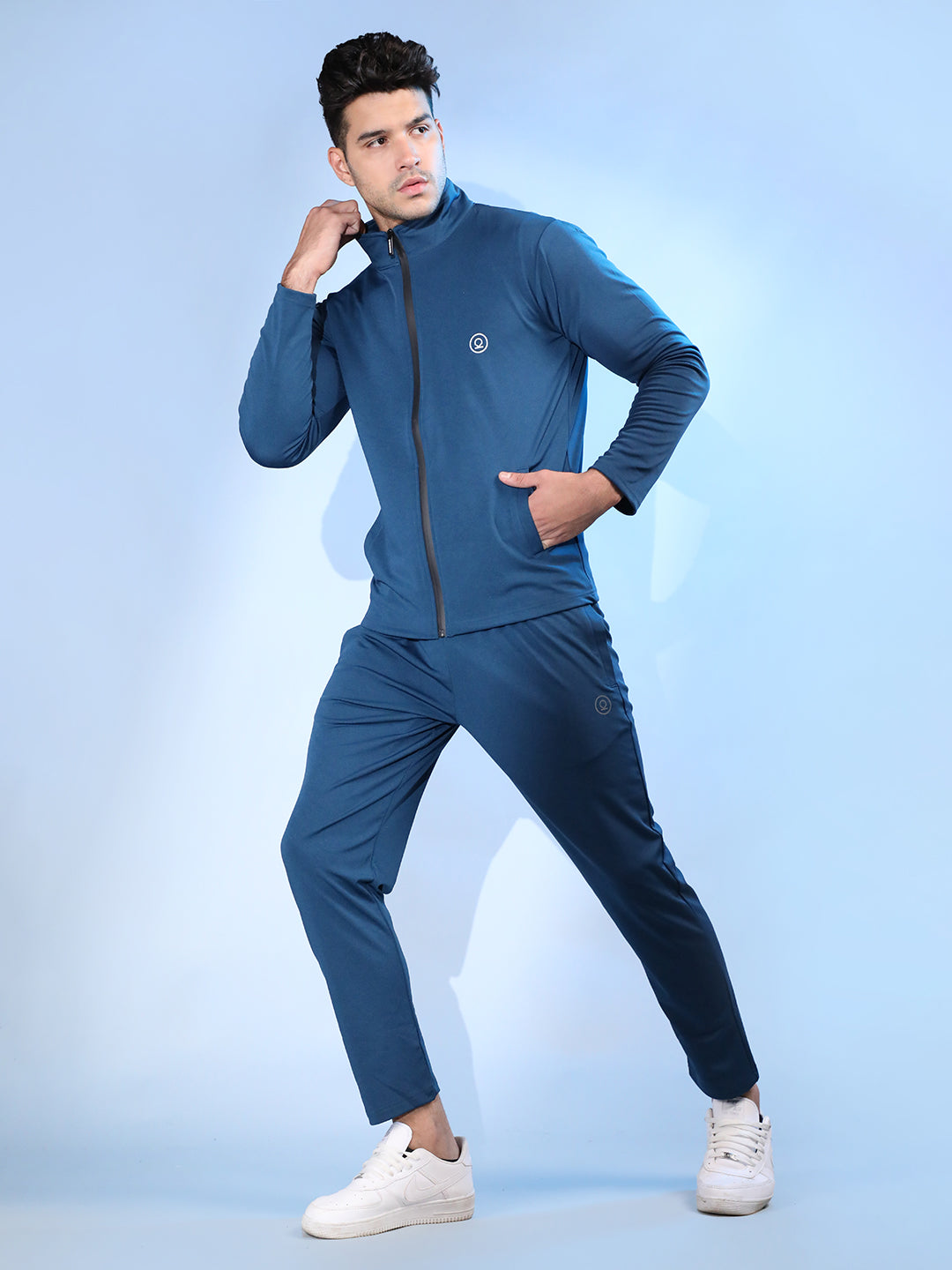 men's indigo tracksuit