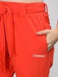 Women's Dark Orange Co-Ord Set | CHKOKKO