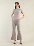 Women's Pink Grey CO-Ord set | CHKOKKO