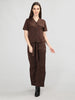 Women's Coffee Co-Ord Set | CHKOKKO