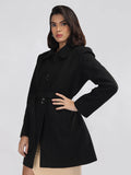 Women Winter Wear Single Breasted Long Coat