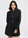 Women Winter Wear Single Breasted Long Coat