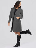 Women Winter Wear Double Breasted Long Coat