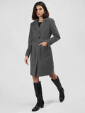 Women Winter Wear Double Breasted Long Coat