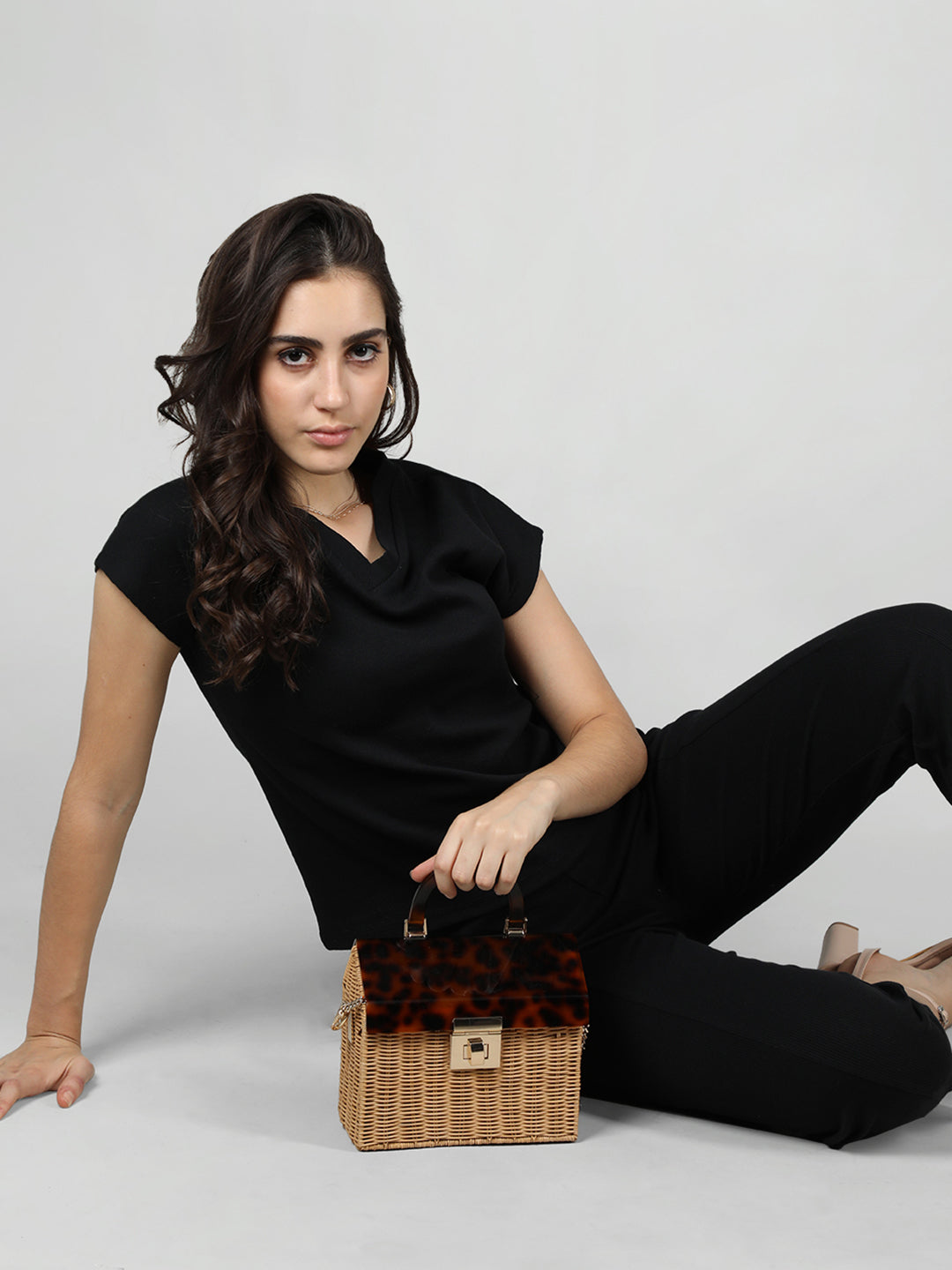 Women's Black CO-Ord set | CHKOKKO