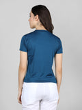 Women Half Sleeve Sports Gym T-Shirt | CHKOKKO