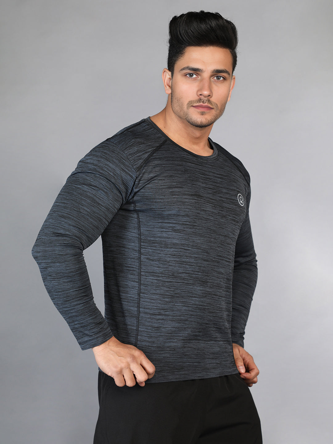 Men's Full Sleeves Regular Dry Fit Gym T-Shirt | CHKOKKO