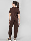 Women's Coffee Baggy Co-Ord Set