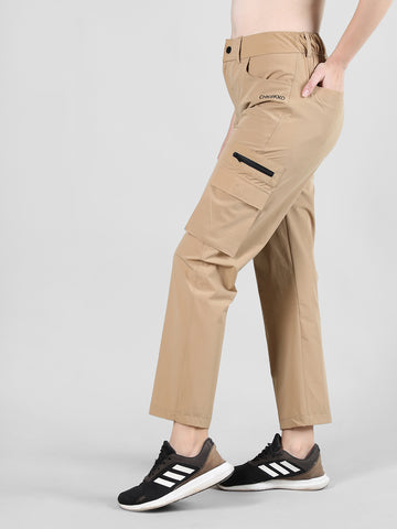 Women Everyday Active Trouser Camel