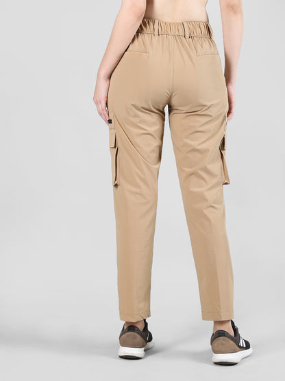 Women Everyday Active Trouser Camel