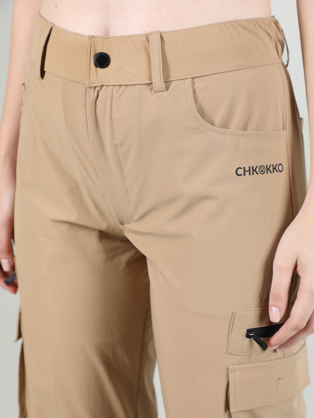 Women Everyday Active Trouser Camel
