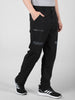 Men Black Grey Everyday Active Trouser